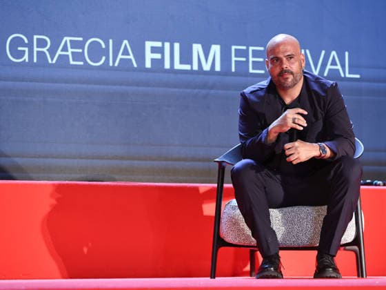 IPA87054134 - Soverato (CZ), 23rd edition of the Magna Graecia Film Festival — Third night. Pictured: Marco D Amore  Copyright: xMarcoxProvvisionatox xMarcoxProvvisionatox 87054134