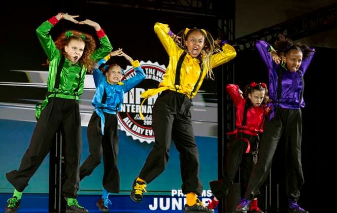 July 27,, 2026 - Phoenix, Arizona, USA - Skills Crew from France competes in the Junior Division (age 12 and under) at Hip Hop International s 25th Annual World Hip Hop Dance Championships. Dancers from more than 55 countries are competing this year for prizes and world-wide street dance bragging rights. Phoenix USA  - ZUMAce6_ 20260727_zaf_ce6_013 Copyright: xBrianxCahnx