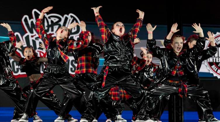 July 27,, 2026 - Phoenix, Arizona, USA - The Young Pack from Canada competes in the Junior Division (age 12 and under) at Hip Hop International s 25th Annual World Hip Hop Dance Championships. Dancers from more than 55 countries are competing this year for prizes and world-wide street dance bragging rights. Phoenix USA  - ZUMAce6_ 20260727_zaf_ce6_019 Copyright: xBrianxCahnx