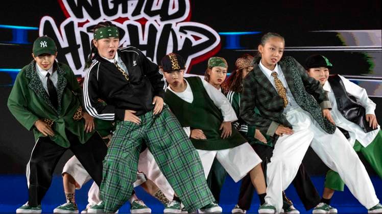 July 27,, 2026 - Phoenix, Arizona, USA - Monsoon! from Japan competes in the Junior Division (age 12 and under) at Hip Hop International s 25th Annual World Hip Hop Dance Championships. Dancers from more than 55 countries are competing this year for prizes and world-wide street dance bragging rights. Phoenix USA  - ZUMAce6_ 20260727_zaf_ce6_023 Copyright: xBrianxCahnx