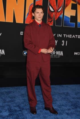LOS ANGELES, CA - JULY 27: Tom Holland at the Los Angeles premiere of Columbia Pictures Spider-Man: Brand New Day At Dolby Theatre on July 27, 2026 in Los Angeles, California. Copyright: xJeffreyxMayerx