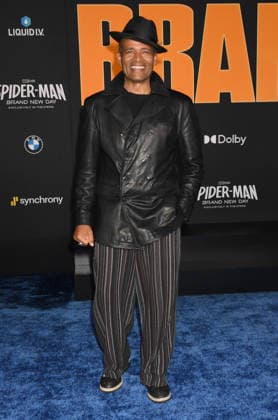 LOS ANGELES, CA - JULY 27: Mario Van Peebles at the Los Angeles premiere of Columbia Pictures Spider-Man: Brand New Day At Dolby Theatre on July 27, 2026 in Los Angeles, California. Copyright: xJeffreyxMayerx