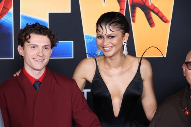 Premiere Of Spider-Man: Brand New Day HOLLYWOOD, CALIFORNIA - JULY 27: Zendaya & Tom Holland at the Los Angeles Premiere Of Spider-Man: Brand New Day at Dolby Theatre on July 27, 2026 in Hollywood, California. Credit: AdMedia EDITORIAL USE ONLY  Copyright: xx AdMediax admphotosthree007772
