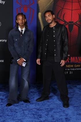 Premiere Of Spider-Man: Brand New Day HOLLYWOOD, CALIFORNIA - JULY 27: Jaden Smith and Trey Smith at the Los Angeles Premiere Of Spider-Man: Brand New Day at Dolby Theatre on July 27, 2026 in Hollywood, California. Credit: AdMedia EDITORIAL USE ONLY  Copyright: xx AdMediax admphotosthree007751