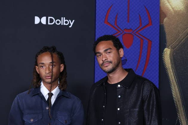 Premiere Of Spider-Man: Brand New Day HOLLYWOOD, CALIFORNIA - JULY 27: Jaden Smith and Trey Smith at the Los Angeles Premiere Of Spider-Man: Brand New Day at Dolby Theatre on July 27, 2026 in Hollywood, California. Credit: AdMedia EDITORIAL USE ONLY  Copyright: xx AdMediax admphotosthree007759