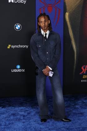 Premiere Of Spider-Man: Brand New Day HOLLYWOOD, CALIFORNIA - JULY 27: Jaden Smith at the Los Angeles Premiere Of Spider-Man: Brand New Day at Dolby Theatre on July 27, 2026 in Hollywood, California. Credit: AdMedia EDITORIAL USE ONLY  Copyright: xx AdMediax admphotosthree007765