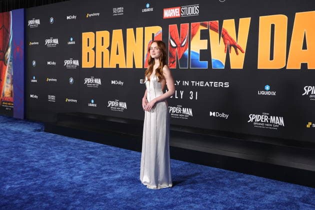 Premiere Of Spider-Man: Brand New Day HOLLYWOOD, CALIFORNIA - JULY 27: Sadie Sink at the Los Angeles Premiere Of Spider-Man: Brand New Day at Dolby Theatre on July 27, 2026 in Hollywood, California. Credit: AdMedia EDITORIAL USE ONLY  Copyright: xx AdMediax admphotosthree007786