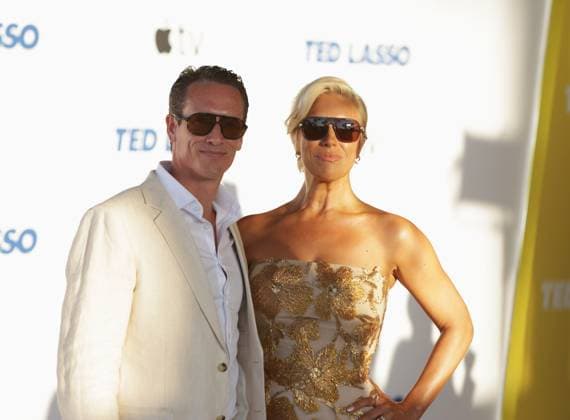 LOS ANGELES, CALIFORNIA - JULY 27: Nick Beresford-Cleary and Hannah Waddingham at the premiere of Apple TV s Ted Lasso Season 4 at the Academy Museum of Motion Pictures on July 27, 2026 in Los Angeles California Credit: AdMedia USA  - ZUMAa123 20260728_zaa_a123_003 Copyright: xCraigxHattorix