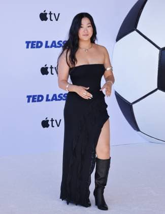 LOS ANGELES, CALIFORNIA - JULY 27: Annelise Heywood at the premiere of Apple TV s Ted Lasso Season 4 at the Academy Museum of Motion Pictures on July 27, 2026 in Los Angeles California Credit: AdMedia USA  - ZUMAa123 20260728_zaa_a123_014 Copyright: xCraigxHattorix
