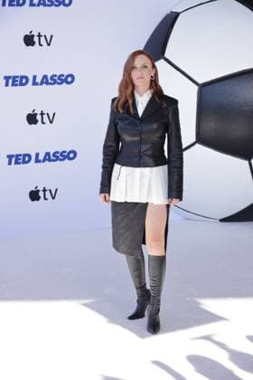 LOS ANGELES, CALIFORNIA - JULY 27: Faye Marsay at the premiere of Apple TV s Ted Lasso Season 4 at the Academy Museum of Motion Pictures on July 27, 2026 in Los Angeles California Credit: AdMedia USA  - ZUMAa123 20260728_zaa_a123_016 Copyright: xCraigxHattorix