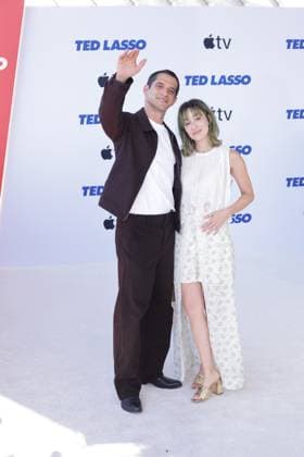LOS ANGELES, CALIFORNIA - JULY 27: Tyler Posey and Phem at the premiere of Apple TV s Ted Lasso Season 4 at the Academy Museum of Motion Pictures on July 27, 2026 in Los Angeles California Credit: AdMedia USA  - ZUMAa123 20260728_zaa_a123_018 Copyright: xCraigxHattorix