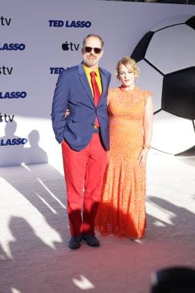 LOS ANGELES, CALIFORNIA - JULY 27: Brendan Hunt and Shannon Nelson at the premiere of Apple TV s Ted Lasso Season 4 at the Academy Museum of Motion Pictures on July 27, 2026 in Los Angeles California Credit: AdMedia USA  - ZUMAa123 20260728_zaa_a123_039 Copyright: xCraigxHattorix