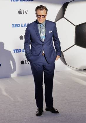 LOS ANGELES, CALIFORNIA - JULY 27: Jason Sudeikis at the premiere of Apple TV s Ted Lasso Season 4 at the Academy Museum of Motion Pictures on July 27, 2026 in Los Angeles California Credit: AdMedia USA  - ZUMAa123 20260728_zaa_a123_065 Copyright: xCraigxHattorix