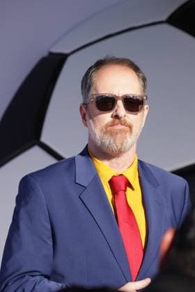 LOS ANGELES, CALIFORNIA - JULY 27: Brendan Hunt at the premiere of Apple TV s Ted Lasso Season 4 at the Academy Museum of Motion Pictures on July 27, 2026 in Los Angeles California Credit: AdMedia USA  - ZUMAa123 20260728_zaa_a123_066 Copyright: xCraigxHattorix