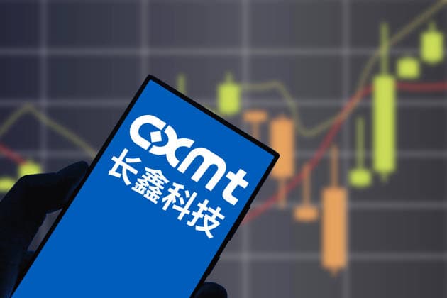 JINAN, CHINA - JULY 28: In this photo illustration, the logo of Changxin Memory Technologies (CXMT) is displayed on a smartphone screen on July 28, 2026 in Jinan, Shandong Province of China. Chinese memory chipmaker CXMT debuted on Shanghai s STAR Market on July 27, with its shares surging 471.59% at the opening to 49.5 yuan ($6.90) apiece.  Copyright: xVCGx 111656800355