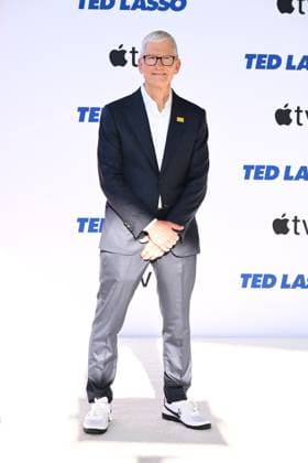 Tim Cook at arrivals for TED LASSO Season 4 Premiere, Academy Museum of Motion Pictures, Los Angeles, CA, July 27, 2026. Photo By: Michael Mattes Everett Collection TED LASSO Season 4 Premiere PUBLICATIONXNOTxINxCANxCHNxFRAxITAxJPNxNORxPOLxRUSxESPxUKxUSA