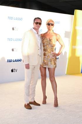Nick Beresford Cleary, Hannah Waddingham at arrivals for TED LASSO Season 4 Premiere, Academy Museum of Motion Pictures, Los Angeles, CA, July 27, 2026. Photo By: Michael Mattes Everett Collection TED LASSO Season 4 Premiere PUBLICATIONXNOTxINxCANxCHNxFRAxITAxJPNxNORxPOLxRUSxESPxUKxUSA
