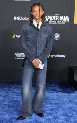 Spider-Man Brand New Day Film Premiere, Los Angeles, USA - 27 Jul 2026 Jaden Smith at the Los Angeles premiere of Spider-Man: Brand New Day held at Dolby Theatre in Hollywood, USA on July 27, 2026., Credit:Lumeimages.com Tuukka Jantti - B5512 Avalon USA, California, Hollywood, Los Angeles, CA,, USA  Copyright: xLumeimages.comx xTuukkaxJanttix-xB5512x xAvalonx 1119204210