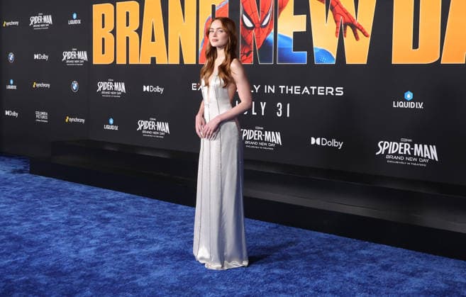 Arrivals for Spider-Man Brand New Day Los Angeles premiere at Dolby Theatre Featuring: Sadie Sink Where: Los Angeles, California, United States When: 27 Jul 2026 Credit: Faye s Vision Cover Images EDITORIAL USE ONLY. NOT FOR USE BY NEWSPAPERS BASED IN THE UK. Copyright: xx coverimg55881328