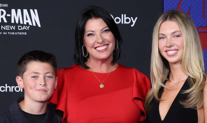 Arrivals for Spider-Man Brand New Day Los Angeles premiere at Dolby Theatre Featuring: Ruve McDonough, Catherine Maggie McDonough Where: Los Angeles, California, United States When: 27 Jul 2026 Credit: Faye s Vision Cover Images EDITORIAL USE ONLY. NOT FOR USE BY NEWSPAPERS BASED IN THE UK. Copyright: xx coverimg55881333