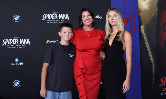 Arrivals for Spider-Man Brand New Day Los Angeles premiere at Dolby Theatre Featuring: Ruve McDonough, Catherine Maggie McDonough Where: Los Angeles, California, United States When: 27 Jul 2026 Credit: Faye s Vision Cover Images EDITORIAL USE ONLY. NOT FOR USE BY NEWSPAPERS BASED IN THE UK. Copyright: xx coverimg55881336