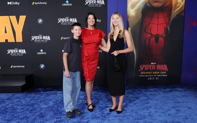 Arrivals for Spider-Man Brand New Day Los Angeles premiere at Dolby Theatre Featuring: Ruve McDonough, Catherine Maggie McDonough Where: Los Angeles, California, United States When: 27 Jul 2026 Credit: Faye s Vision Cover Images EDITORIAL USE ONLY. NOT FOR USE BY NEWSPAPERS BASED IN THE UK. Copyright: xx coverimg55881337