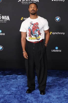 Arrivals for Spider-Man Brand New Day Los Angeles premiere at Dolby Theatre Featuring: Michael B. Jordan Where: Los Angeles, California, United States When: 27 Jul 2026 Credit: Faye s Vision Cover Images EDITORIAL USE ONLY. NOT FOR USE BY NEWSPAPERS BASED IN THE UK. Copyright: xx coverimg55881341