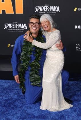 Arrivals for Spider-Man: Brand New Day Los Angeles premiere at Dolby Theatre Featuring: Destin Daniel Cretton, Janice Harue Cretton Where: Los Angeles, California, United States When: 27 Jul 2026 Credit: Faye s Vision Cover Images EDITORIAL USE ONLY. NOT FOR USE BY NEWSPAPERS BASED IN THE UK. Copyright: xx coverimg55881579