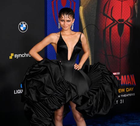 Cast member Zendaya attends the premiere of Columbia Pictures sci-fi fantasy motion picture Spider-Man: Brand New Day at the Dolby Theatre in the Hollywood section of Los Angeles on Monday, July 27, 2026. Storyline: A forgotten Peter Parker lives alone as a full-time Spider-Man until mounting pressure triggers a dangerous change and a powerful new enemy emerges.  LAP20260727801 JIMxRUYMEN