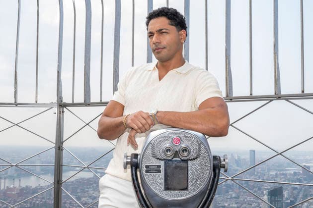 July 27, 2026, New York, New York, USA: MICHAEL EVANS BEHLING visits the Empire State Building in New York to celebrate the eighth and final season of All American on the CW. 28 July 2026 New York USA  - ZUMAa265 20260727_zep_a265_074 Copyright: xEricxAcquayex