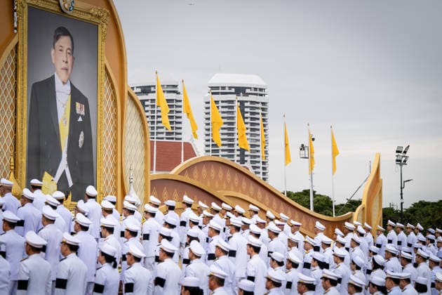Thailand marks King Maha Vajiralongkorn s 74th birthday with ceremony in Bangkok BANGKOK, THAILAND - JULY 28: Thai officials attend a ceremony marking the 74th birthday of Thailand s King Maha Vajiralongkorn (Rama X) at Sanam Luang in Bangkok, Thailand, on July 28, 2026. Matt Hunt Anadolu Bangkok Thailand. Editorial use only. Please get in touch for any other usage.  Copyright: x2026xAnadoluxMattxHuntx