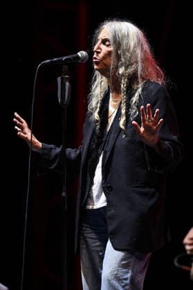 Music Concert - Patti Smith Quarter live al Circo Massimo Patti Smith during Quartet Tour 2026, July 27, 2026, at Circo Massimo, Rome, Italy. Rome Circo Massimo Italy Copyright: xDomenicoxCippitellix xLiveMediax LPM_2587157