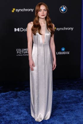 Los Angeles Premiere Of Columbia Pictures Spider-Man: Brand New Day HOLLYWOOD, LOS ANGELES, CALIFORNIA, USA - JULY 27: Sadie Sink wearing custom Prada and a Fred Leighton ring, styled by Molly Dickson arrives at the Los Angeles Premiere Of Columbia Pictures Spider-Man: Brand New Day held at the Dolby Theatre at Ovation Hollywood on July 27, 2026 in Hollywood, Los Angeles, California, United States. Hollywood Dolby Theatre at Ovation Hollywood California United States Copyright: xXavierxCollin ImagexPressxAgencyx