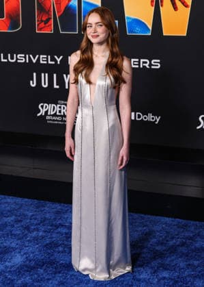 Los Angeles Premiere Of Columbia Pictures Spider-Man: Brand New Day HOLLYWOOD, LOS ANGELES, CALIFORNIA, USA - JULY 27: Sadie Sink wearing custom Prada and a Fred Leighton ring, styled by Molly Dickson arrives at the Los Angeles Premiere Of Columbia Pictures Spider-Man: Brand New Day held at the Dolby Theatre at Ovation Hollywood on July 27, 2026 in Hollywood, Los Angeles, California, United States. Hollywood Dolby Theatre at Ovation Hollywood California United States Copyright: xXavierxCollin ImagexPressxAgencyx