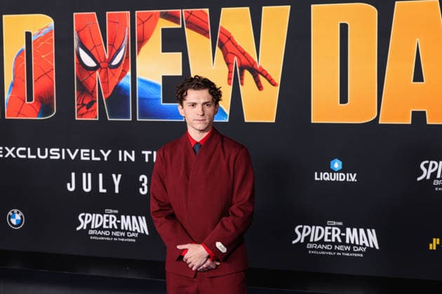 Los Angeles Premiere Of Columbia Pictures Spider-Man: Brand New Day HOLLYWOOD, LOS ANGELES, CALIFORNIA, USA - JULY 27: Tom Holland wearing custom Jacquemus, styled by Crystalle Cox arrives at the Los Angeles Premiere Of Columbia Pictures Spider-Man: Brand New Day held at the Dolby Theatre at Ovation Hollywood on July 27, 2026 in Hollywood, Los Angeles, California, United States. Hollywood Dolby Theatre at Ovation Hollywood California United States Copyright: xXavierxCollin ImagexPressxAgencyx