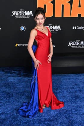 Reagan To bei der Premiere des Kinofilms Spider-Man: Brand New Day im Dolby Theatre. Los Angeles, 27.07.2026 *** Reagan To at the premiere of the movie *Spider-Man: Brand New Day* at the Dolby Theatre in Los Angeles, July 27, 2026 Foto:xD.xStarbuckx xFuturexImagex spider_man_6743
