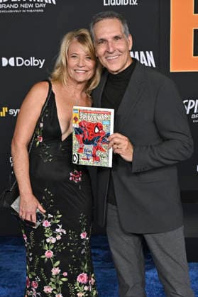 Wanda Kolomyjec und Todd McFarlane bei der Premiere des Kinofilms Spider-Man: Brand New Day im Dolby Theatre. Los Angeles, 27.07.2026 *** Wanda Kolomyjec and Todd McFarlane at the premiere of the movie *Spider-Man: Brand New Day* at the Dolby Theatre in Los Angeles, July 27, 2026 Foto:xD.xStarbuckx xFuturexImagex spider_man_6811