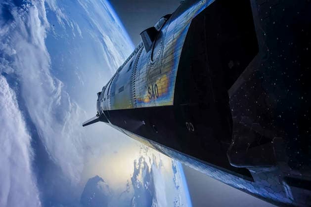 SpaceX s next-generation Starship successfully launched atop the new Super Heavy V3 booster, from Starbase in Boca Chica, Texas, Friday, July 24, 2026.  WAX2026072802 SPACEX