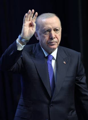 Turkish President Recep Tayyip Erdogan ANKARA, TURKIYE - JULY 28: (----EDITORIAL USE ONLY - MANDATORY CREDIT - TURKISH PRESIDENCY MUSTAFA KAMACI HANDOUT - NO MARKETING NO ADVERTISING CAMPAIGNS - DISTRIBUTED AS A SERVICE TO CLIENTS----) Turkish President Recep Tayyip Erdogan attends the 2nd Communications Council at ATO Congresium in Ankara, Turkiye on July 28, 2026. TUR Presidency Mustafa Kamaci Anadolu Ankara Turkey. Editorial use only. Please get in touch for any other usage.  Copyright: x2026xAnadoluxTURxPresidencyx xMustafaxKamacix
