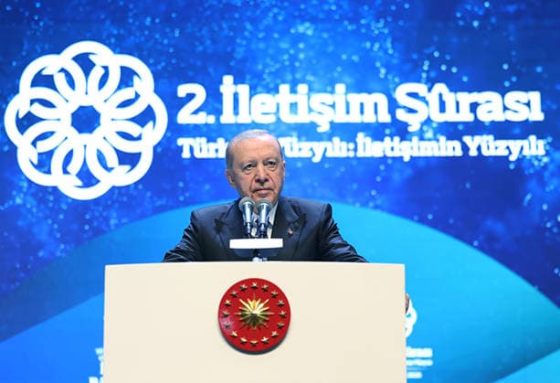 Turkish President Erdogan attends communications council meeting in Ankara Turkish President Recep Tayyip Erdogan attends the Second Communications Council meeting, organized by the Turkish Presidency s Directorate of Communications, at the Congresium Convention and Exhibition Centre in Ankara, Türkiye, on July 28, 2026. Photo by Turkish presidency apaimages Istanbul Istanbul Turkey 280726_Turkey_TPO_00(17) Copyright: xapaimagesxTurkishxpresidencyx xapaimagesx
