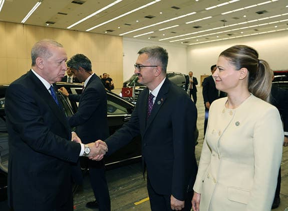 Turkish President Erdogan attends communications council meeting in Ankara Turkish President Recep Tayyip Erdogan attends the Second Communications Council meeting, organized by the Turkish Presidency s Directorate of Communications, at the Congresium Convention and Exhibition Centre in Ankara, Türkiye, on July 28, 2026. Photo by Turkish presidency apaimages Istanbul Istanbul Turkey 280726_Turkey_TPO_00(1) Copyright: xapaimagesxTurkishxpresidencyx xapaimagesx