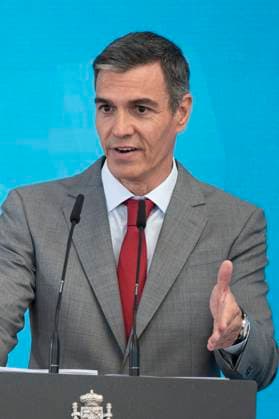 July 28, 2026, Madrid, Madrid, Spain: Prime Minister Pedro Sanchez during the press conference, reviewed the political year before the summer recess and presented the periodic accountability report Cumplindo at the Moncloa Complex, on 28 July, 2016 in Madrid, Spain Madrid Spain  - ZUMAs197 20260728_aaa_s197_027 Copyright: xAtilanoxGarciax