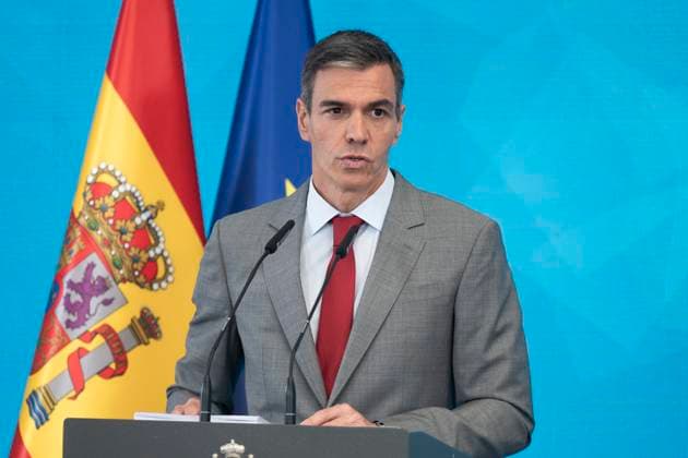 July 28, 2026, Madrid, Madrid, Spain: Prime Minister Pedro Sanchez during the press conference, reviewed the political year before the summer recess and presented the periodic accountability report Cumplindo at the Moncloa Complex, on 28 July, 2016 in Madrid, Spain Madrid Spain  - ZUMAs197 20260728_aaa_s197_028 Copyright: xAtilanoxGarciax