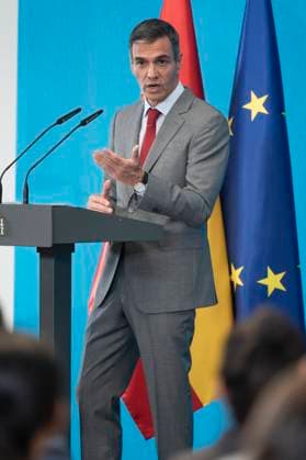 July 28, 2026, Madrid, Madrid, Spain: Prime Minister Pedro Sanchez during the press conference, reviewed the political year before the summer recess and presented the periodic accountability report Cumplindo at the Moncloa Complex, on 28 July, 2016 in Madrid, Spain Madrid Spain  - ZUMAs197 20260728_aaa_s197_037 Copyright: xAtilanoxGarciax