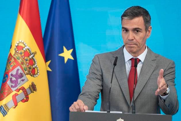 July 28, 2026, Madrid, Madrid, Spain: Prime Minister Pedro Sanchez during the press conference, reviewed the political year before the summer recess and presented the periodic accountability report Cumplindo at the Moncloa Complex, on 28 July, 2016 in Madrid, Spain Madrid Spain  - ZUMAs197 20260728_aaa_s197_039 Copyright: xAtilanoxGarciax