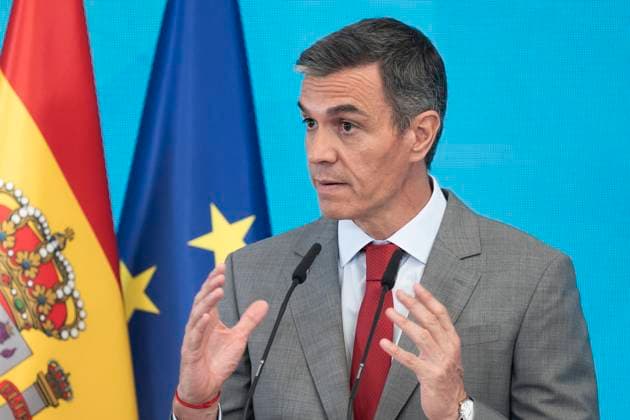 July 28, 2026, Madrid, Madrid, Spain: Prime Minister Pedro Sanchez during the press conference, reviewed the political year before the summer recess and presented the periodic accountability report Cumplindo at the Moncloa Complex, on 28 July, 2016 in Madrid, Spain Madrid Spain  - ZUMAs197 20260728_aaa_s197_045 Copyright: xAtilanoxGarciax