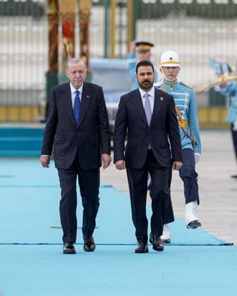 Turkish President Recep Tayyip Erdogan ANKARA, TURKIYE - JULY 28: Turkish President Recep Tayyip Erdogan (L) welcomes Iraqi Prime Minister Ali al-Zaydi (R) with an official ceremony at the Presidential Complex in Ankara, Turkiye, on July 28, 2026. Ercin Erturk Anadolu Ankara Turkey. Editorial use only. Please get in touch for any other usage.  Copyright: x2026xAnadoluxErcinxErturkx