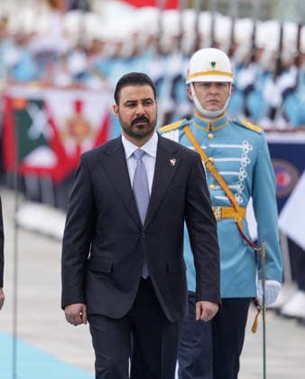 Turkish President Recep Tayyip Erdogan ANKARA, TURKIYE - JULY 28: Turkish President Recep Tayyip Erdogan (not seen) welcomes Iraqi Prime Minister Ali al-Zaydi with an official ceremony at the Presidential Complex in Ankara, Turkiye, on July 28, 2026. Ercin Erturk Anadolu Ankara Turkey. Editorial use only. Please get in touch for any other usage.  Copyright: x2026xAnadoluxErcinxErturkx