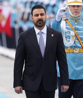 Turkish President Recep Tayyip Erdogan ANKARA, TURKIYE - JULY 28: Turkish President Recep Tayyip Erdogan (not seen) welcomes Iraqi Prime Minister Ali al-Zaydi with an official ceremony at the Presidential Complex in Ankara, Turkiye, on July 28, 2026. Ercin Erturk Anadolu Ankara Turkey. Editorial use only. Please get in touch for any other usage.  Copyright: x2026xAnadoluxErcinxErturkx