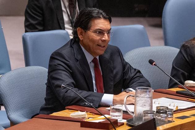 July 28, 2026, New York, New York, USA: Ambassador Danny Danon of Israel during Security Council meeting on The situation in the Middle East, including the Palestinian question: Quarterly Open Debate at UN Headquarters in New York, NY on July 28, 2026. New York USA  - ZUMAr339 20260728_znp_r339_013 Copyright: xLevxRadinx